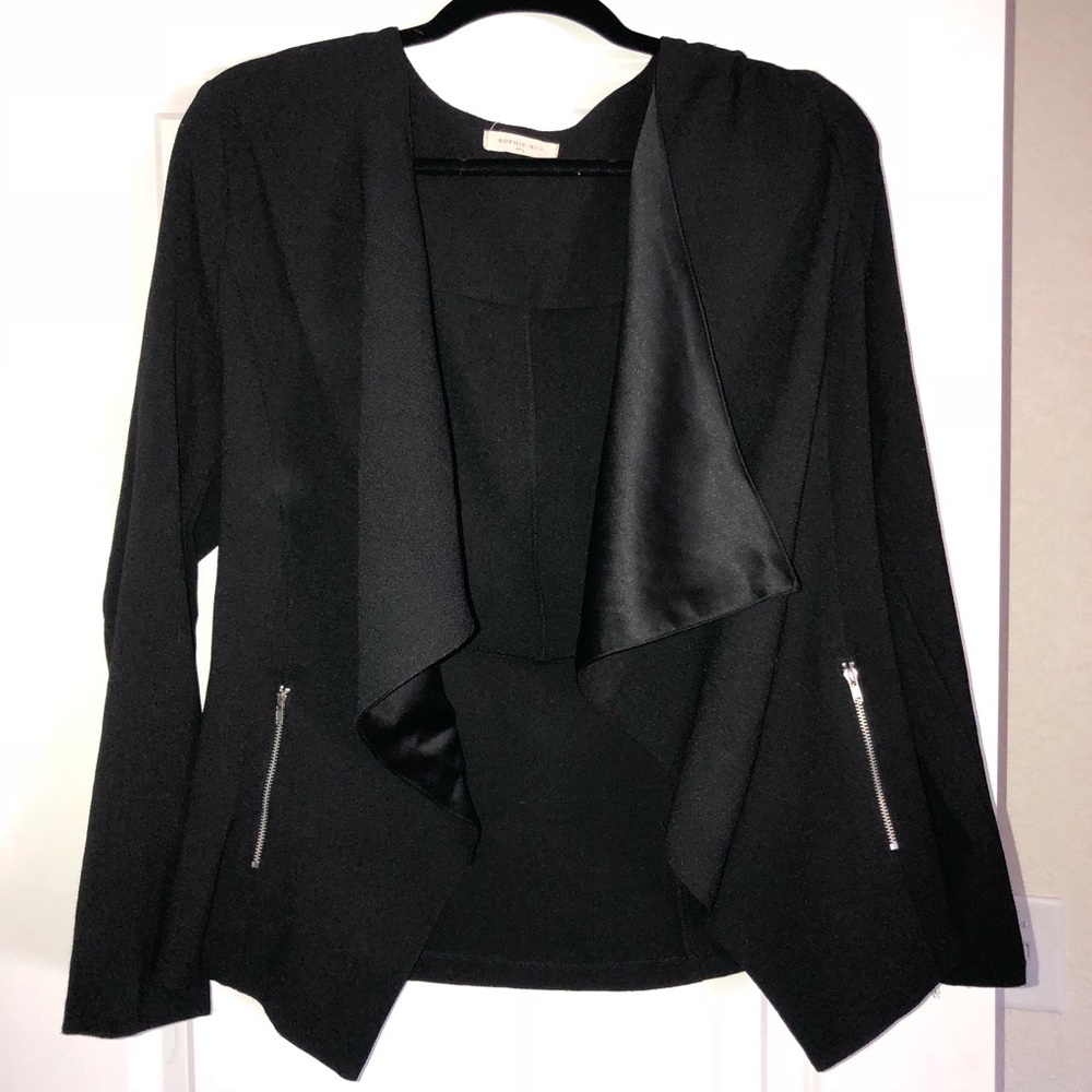 Cute Sophie rue black cardigan